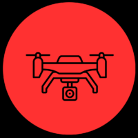 Câmeras e Drones