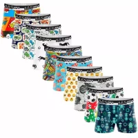 Kit Cueca Boxer Infantil Menino Microfibra com Forro 100% Algodao - Conforto e Estilo