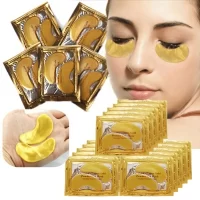Kit Máscaras de Colágeno para Olhos com 40 Pares - Hidratação e Rejuvenescimento