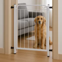 Portão Pet Ajustável 68 a 132cm - Segurança para Cachorros e Crianças