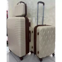 Mala de Bordo Grande 40kg com Cadeado e Rodas Giratórias - Promoção Especial