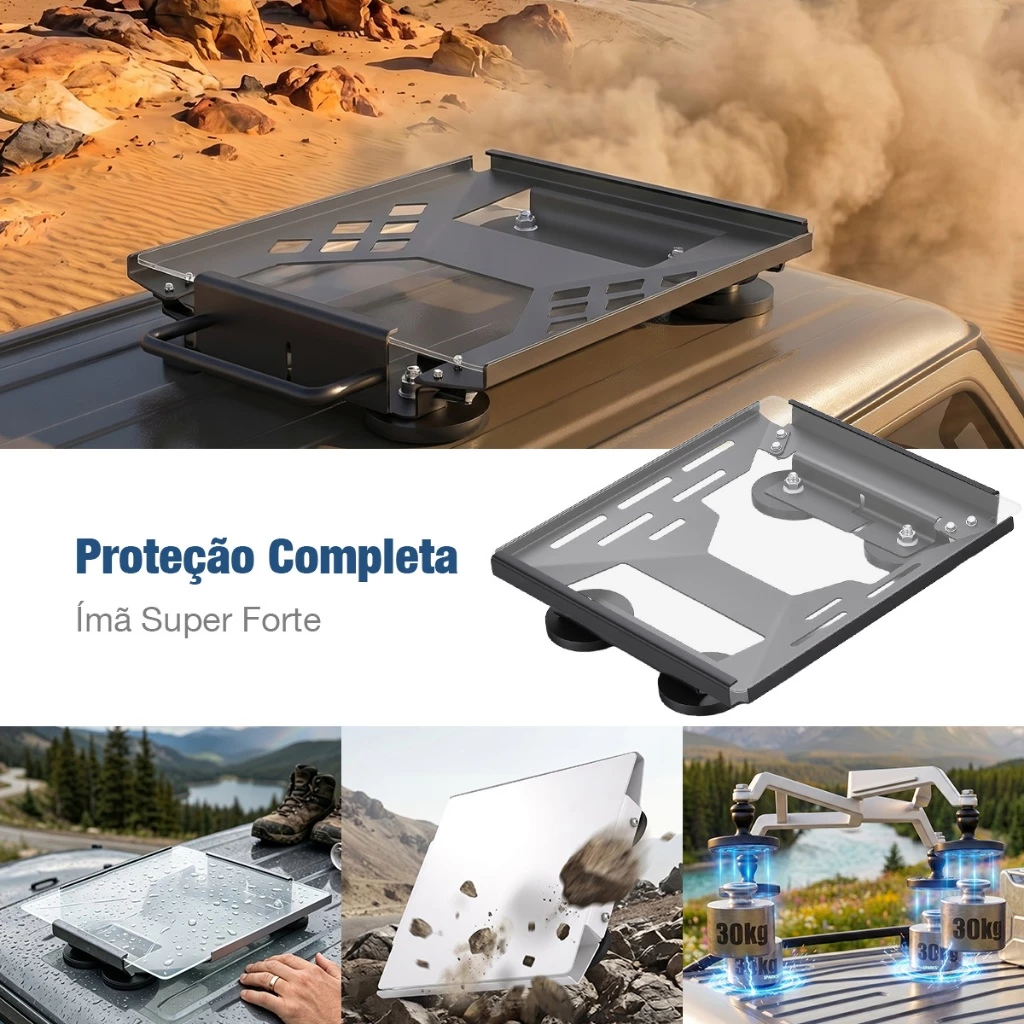 Case para Antifurto Starlink Mini Mount com Alta Fixação e Borracha Premium