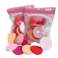 Kit de 9 Esponjas para Maquiagem | Absorção e Precisão Impecáveis