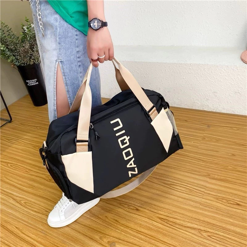 Bagagem feminina com bolso grande e alça ajustável - Ideal para viagens e cotidiano