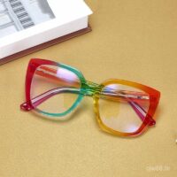 Armação de Óculos Anti-Luz Azul para Computador com Lentes Coloridas em Promoção