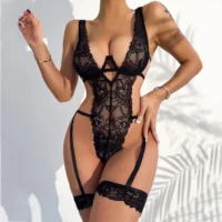 Lingerie Body Sedutora Renda com Aro - Elegância e Sensualidade Garantidas