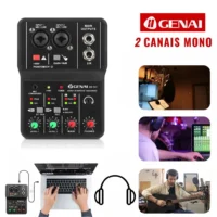 Placa de Som Profissional para Estúdio com Monitorização - Alta Qualidade e Promoção