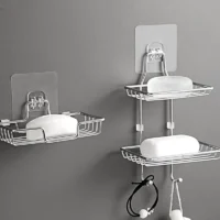 Saboneteira Inox Autoadesiva para Banheiro e Cozinha - Qualidade