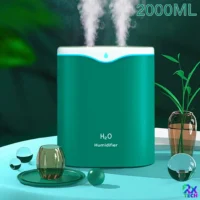 Umidificador De Ar E Aromatizador Grande 2 Litros - Difusor E Purificador