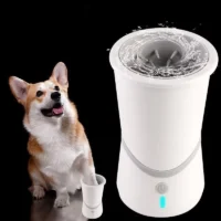 Limpador de Patas Automático Silicone Recarregável