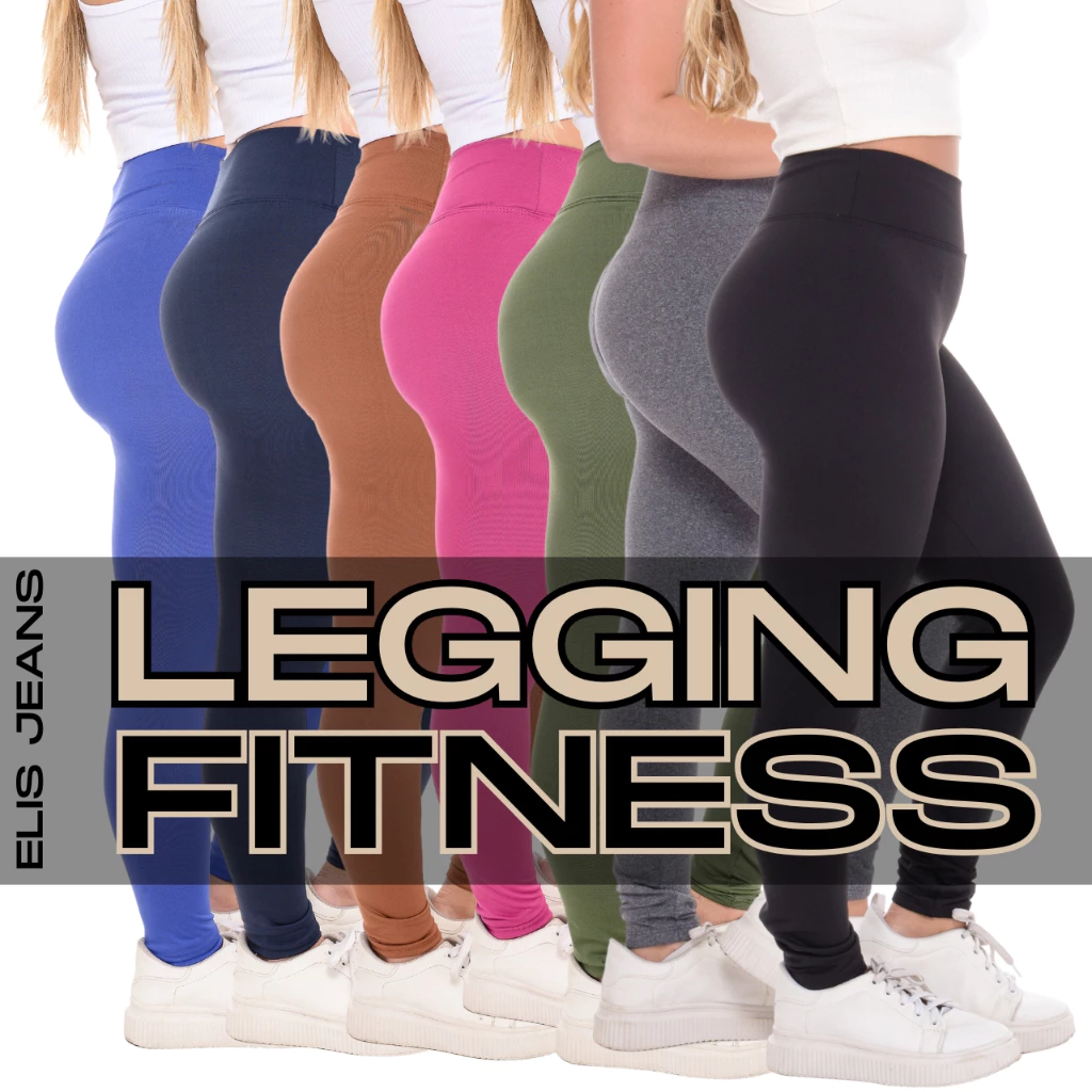 Calça Legging Feminina Zero Transparência - Conforto e Qualidade