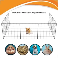 Painel Pet de Aço 30x30 - Segurança e Versatilidade para seu Pet