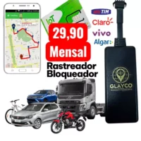 Rastreador 4G com Chip e App | Segurança para seus veículos
