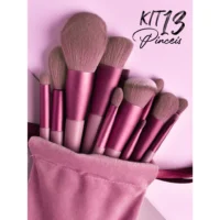 Kit de Pincéis Profissional Luxuoso para Maquiagem Completo