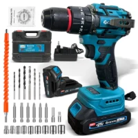 Parafusadeira Impacto 21V com Acessórios e Dual Baterias