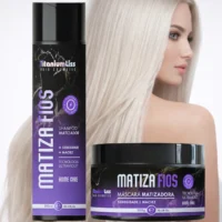 Kit Matiza Fios Titanium Liss para Neutralizar Tons Amarelados
