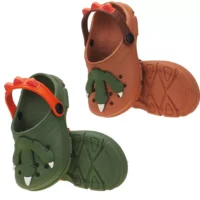 Sandália Infantil Masculina de Crocodilo — Conforto e Segurança