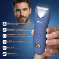 Máquina de Cortar Cabelo Profissional com Tecnologia Avançada - ENSSU X7