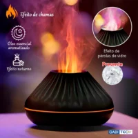 Difusor Aromatizador com Luz LED e Umidificador para Casa