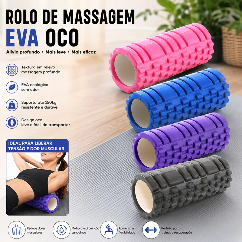 Massageador Miofascial espuma para alívio muscular e bem-estar | Loja