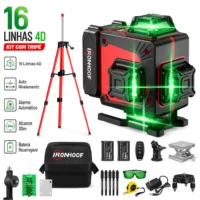Nivel laser profissional para obras e reformas