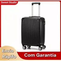 Mala de Viagem Bordo Extensível com Rodas 360° - Segurança e Leveza