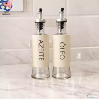 Azeiteiro e Oleo com Dispenser - Design Moderno