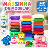 Massinhas Modelar Atóxicas – Criatividade Segura