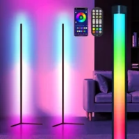 Luminária de Chão LED com Controle - Design Moderno e Versátil