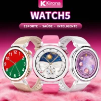Smartwatch Feminino com NFC e ECG - Saúde e Estilo