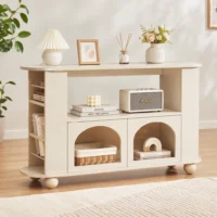 Aparador Buffet com Design Elegante e Compartimentos Inteligentes