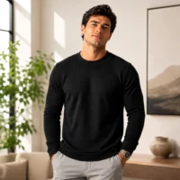 Suéter Masculino Algodão Premium | Conforto e Estilo para Inverno