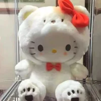 Boneca Pelúcia Hello Kitty de 25cm para Presentes e Decoração