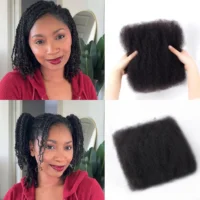 Cabelo Afro Kinky Encaracolado para Mini Torções | Qualidade Alta