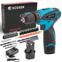 Parafusadeira Furadeira 12V com Tecnologia Avançada e Baterias Extras