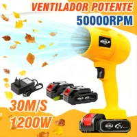 Soprador Turbo Portátil Recargável GEELE com Alta Potência
