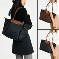 Bolsa feminina à prova d''água com alça longa - Moderna e Durável