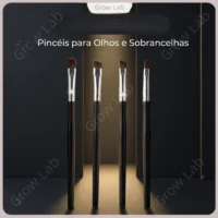 Pincéis de Maquiagem para Olhos com 4 Unidades | Perfeito para Iniciantes