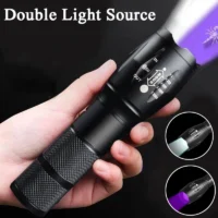 Lanterna Ultravioleta com Luz Branca – Alta Performance