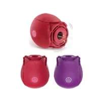 Sugador de Clitoris Recarregável Vibrador Feminino Rosa