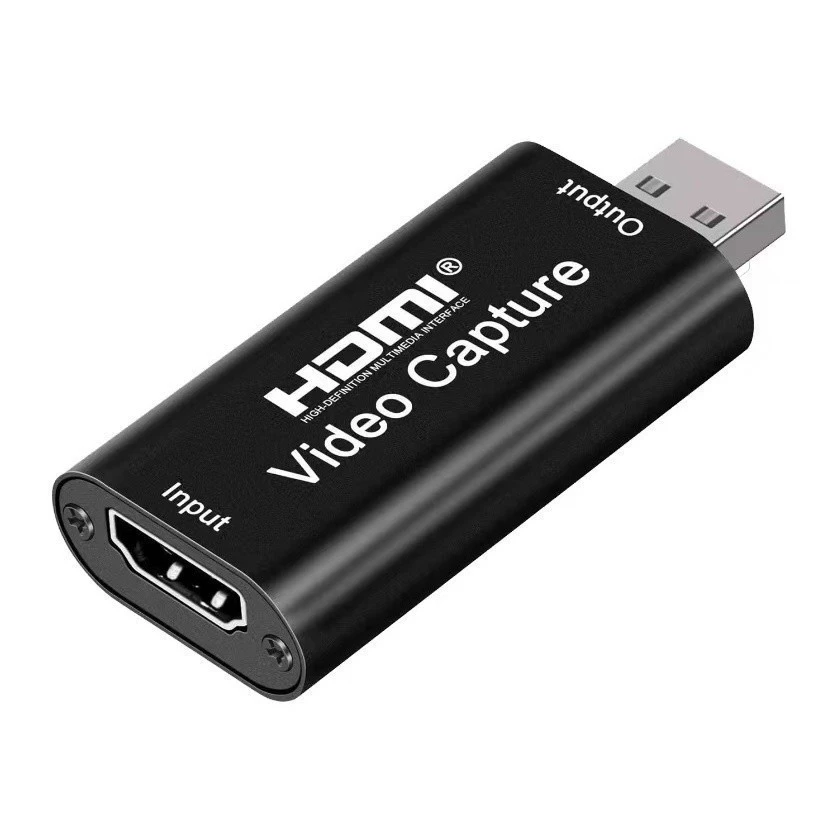 Placa de Captura HDMI USB 4K e 1080P para Lives e Streaming