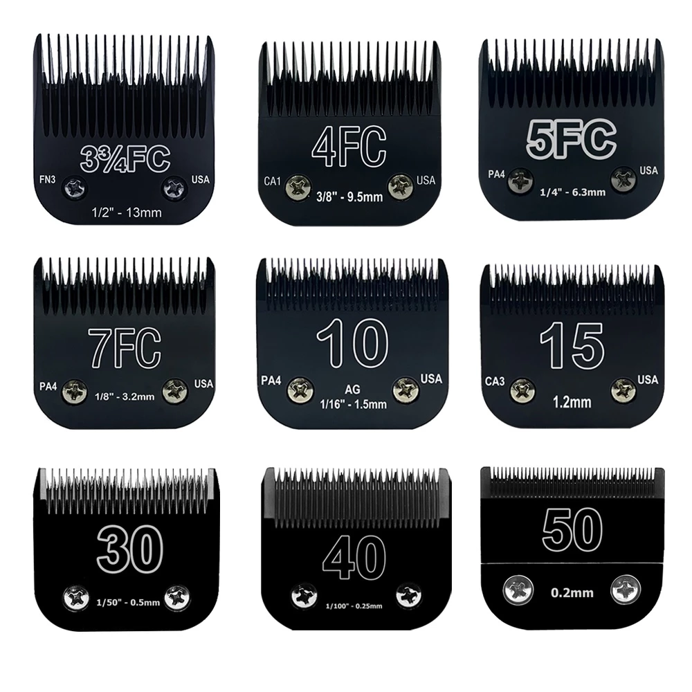 Clipper Preto Destacável Para Cães - Compatível Com Diversas Marcas