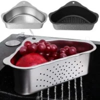 Cesta de Drenagem Triangular de Aço Inoxidável - Ótimo Custo-Benefício