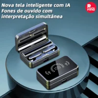 Fones Bluetooth TWS S20/E6S com Som Estéreo e Controles Touch - Ótimo custo-benefício