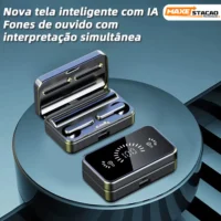 Fones Bluetooth TWS S20 com Alta Fidelidade e Conexão Estável