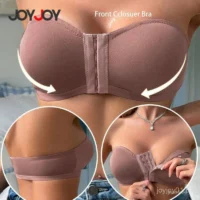 Sutiã Reforçado Joyjoy com Bojo e Fecho Frontal para Conforto