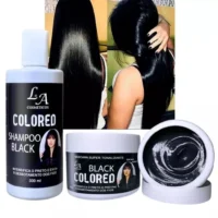Kit Tonalizante Preto Natural - Resultado 100% Natural | La Cosméticos