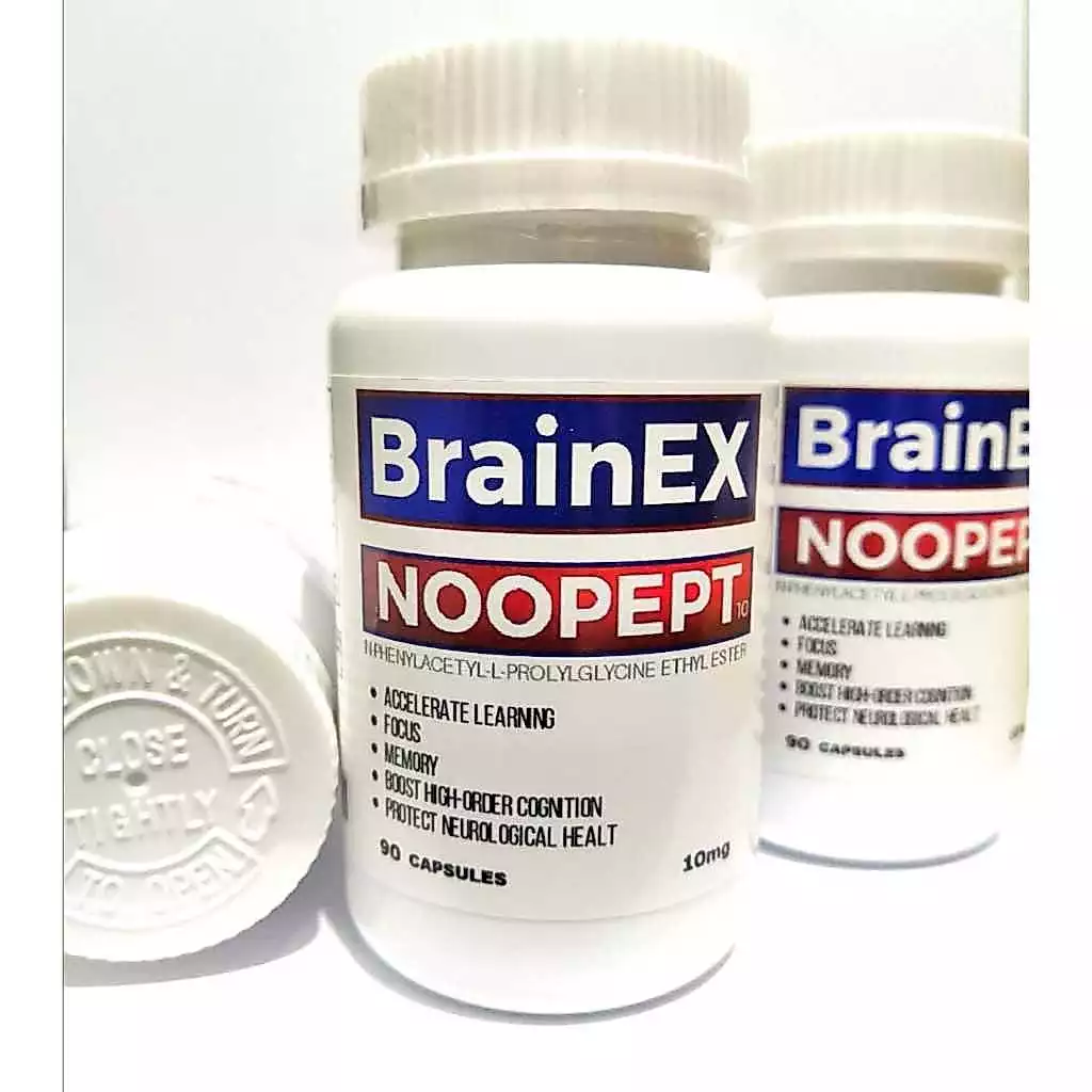Noopept 10mg 90 cápsulas Vegano - Alto desempenho mental