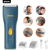 Máquina de Cortar Pelos Impermeável Sem Fio - Praticidade e Segurança