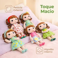 Boneca de Pelúcia Floral Metoo - Presente Encantador para Crianças
